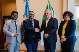 Jalil recibi� al nuevo CEO de KABIL y evaluaron el avance del proyecto de litio en Fiambal�