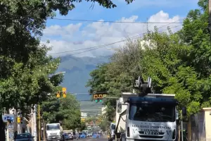 Avanza la pavimentaci�n y el fresado en Avenida Belgrano