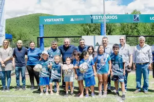 El Rodeo inaugur� nuevas obras en su polideportivo y sum� infraestructura