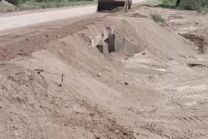 Ruta 40: Vialidad Nacional rehabilit� el tramo afectado por el temporal en Bel�n