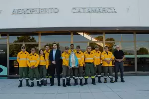 Catamarca se suma al operativo nacional y env�a brigadistas a Chubut