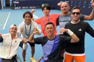 Inmenso: Gustavo Fern�ndez se consagr� campe�n de dobles en el Abierto de Australia