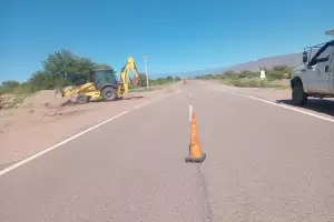 Tr�nsito liberado en la Ruta Nacional 38 tras el siniestro vial