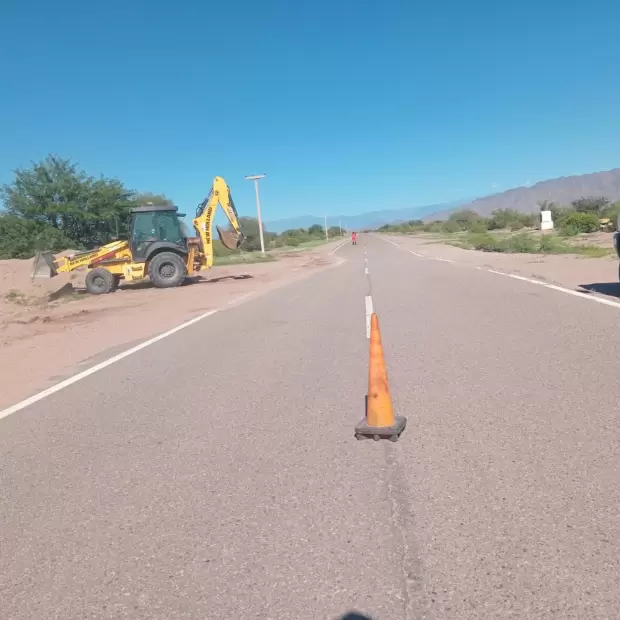 Tr�nsito liberado en la Ruta Nacional 38 tras el siniestro vial