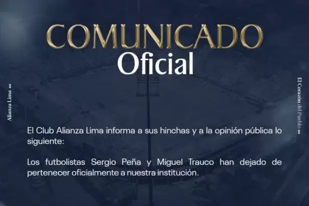 Alianza Lima desvincula a jugadores denunciados por violaci�n tras los graves incidentes en Argentina