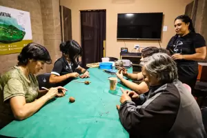 Adultos y ni�os participaron a pleno de las propuestas recreativas en Casa de la Puna y el Pueblo Perdido