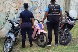 Catamarca: Recuperaron tres motocicletas y demoraron a un adolescente