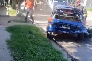 Catamarca: violento vuelco en el norte de la Capital