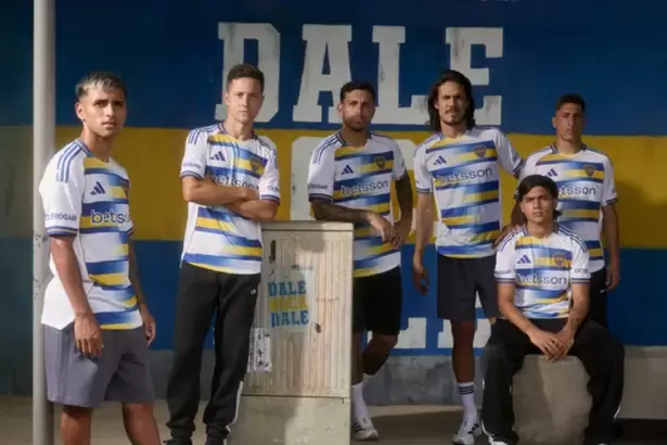 Boca Juniors present� su tercera camiseta: un dise�o inspirado en los murales de la Ribera