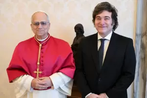 Milei invit� al papa Le�n XIV a visitar la Argentina