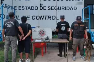 Operativo La Vi�a: detienen a un joven con m�s de un kilo de marihuana