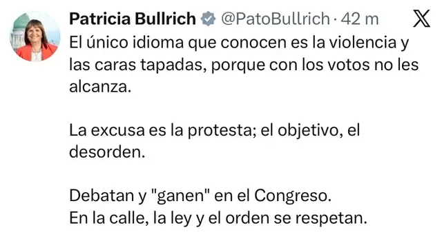 bullrich reforma