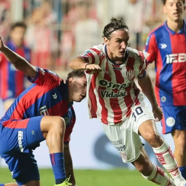 San Lorenzo la sac� barata y empat� en su visita a Uni�n