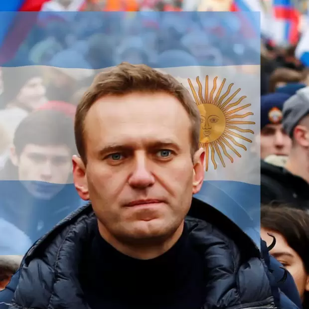 Libertad de Rudnev bajo cadenas: el Navalny argentino, de las protestas a la sombra rusa