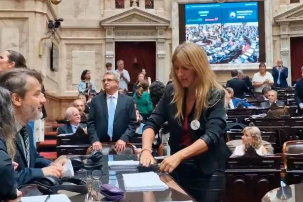 La Libertad Avanza pide la expulsi�n de Florencia Carignano tras un presunto "sabotaje" en el recinto