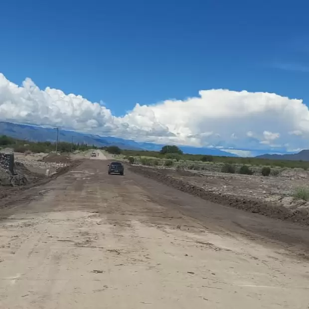 Restablecen el paso en la Ruta Nacional 40 tras intensas labores de despeje
