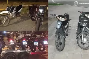 Valle Central y Bel�n: siete arrestados y once motocicletas secuestradas