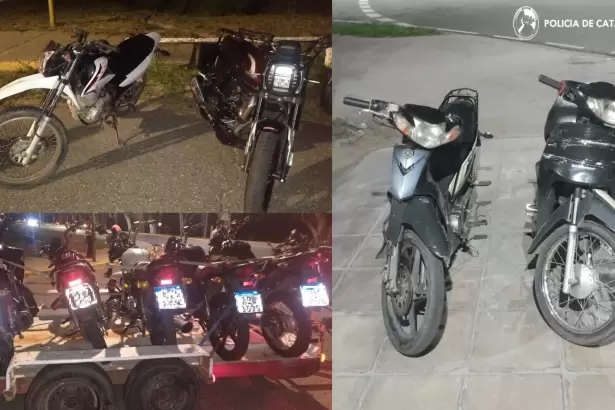 Valle Central y Bel�n: siete arrestados y once motocicletas secuestradas