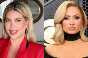 Wanda Nara y Paris Hilton, cara a cara en Mil�n: glamour, moda y las fotos