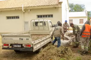 Operativo Fray: limpieza total en los establecimientos escolares