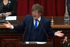 "Chilindrina troska": el despectivo apodo de Javier Milei a Myriam Bregman en el Congreso