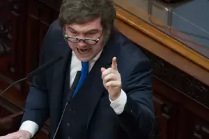 "Yo soy el le�n": el show de Milei contra "los kukas" y la izquierda