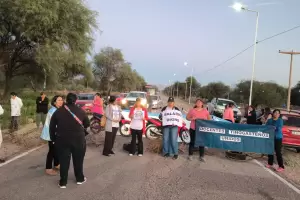 Docentes Autoconvocados cortan rutas en el interior de Catamarca y ratifican el paro