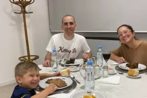 El reencuentro m�s esperado: Nahuel Gallo volvi� a cenar con su familia
