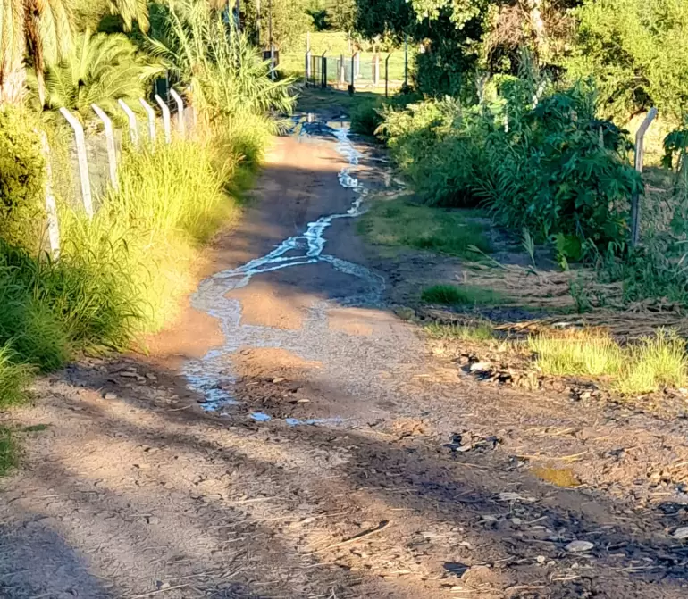 rotura caño ruta 1 acueducto