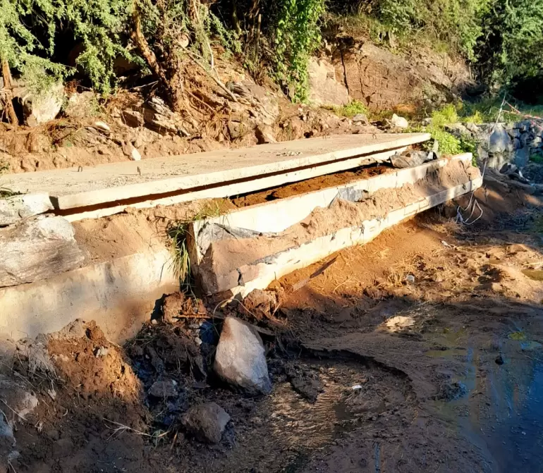 rotura caño ruta 1 acueducto
