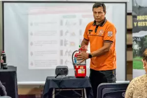 Seguridad: entrenan a personal de organismos p�blicos para actuar ante sismos e incendios