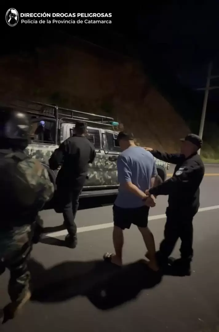 droga federal detenido coca�na