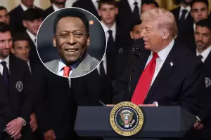 Messi en la Casa Blanca: la pregunta de Trump que reaviv� el debate sobre si �l es mejor que Pel�