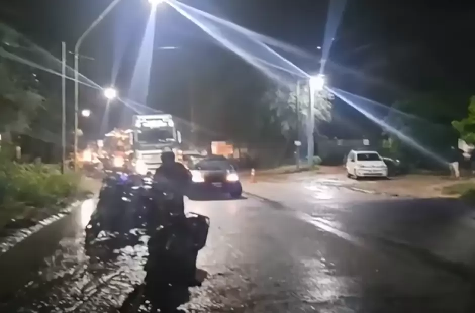 Corte de ruta en Bel�n