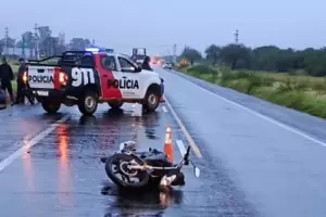 Triple colisi�n en Ruta Nacional 38: un motociclista result� herido