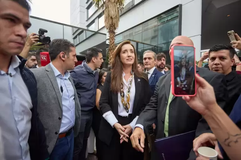 Victoria Villarruel en Mendoza