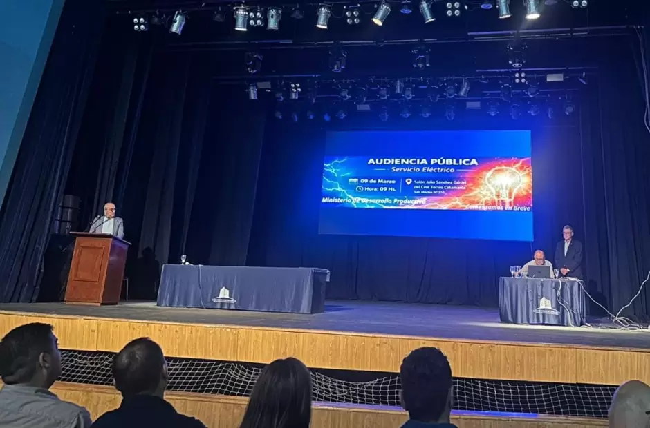Audiencia p�blica: el futuro de la tarifa el�ctrica bajo an�lisis