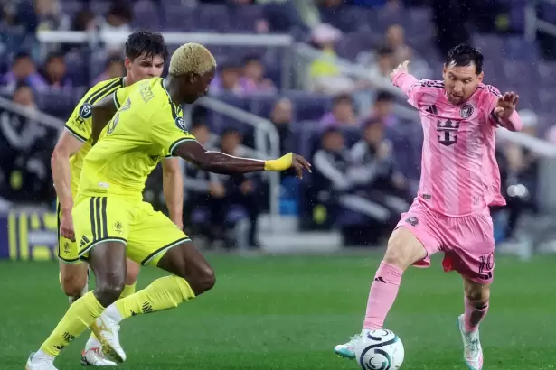 Inter Miami igual� frente a Nashville y Messi tendr� que esperar por su gol 900