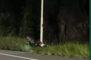 Tragedia en la Quebrada de Moreira: un motociclista muri� tras un violento choque