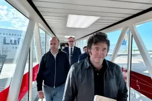 Milei vuela a Madrid con una agenda marcada por la "batalla cultural" y el Foro Econ�mico