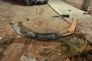 Conduc�a alcoholizado, choc� contra un poste y un auto estacionado en Fiambal�