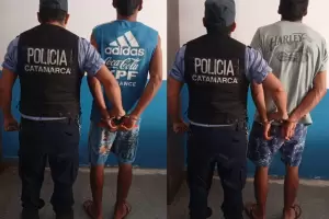 Aprehenden a dos personas y secuestran piedras rodocrositas en Catamarca