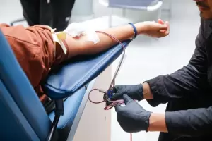 Lanzan colecta de Sangre en el Hospital de Ni�os Eva Per�n