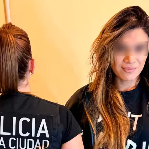 Luciana Mart�nez tras su liberaci�n: "Viuda negra no soy"