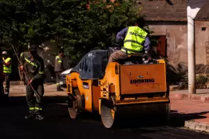 La Capital avanza con obras simult�neas en avenidas y barrios