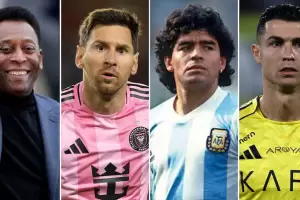 El ranking de los 100 mejores futbolistas de la historia que desat� la pol�mica