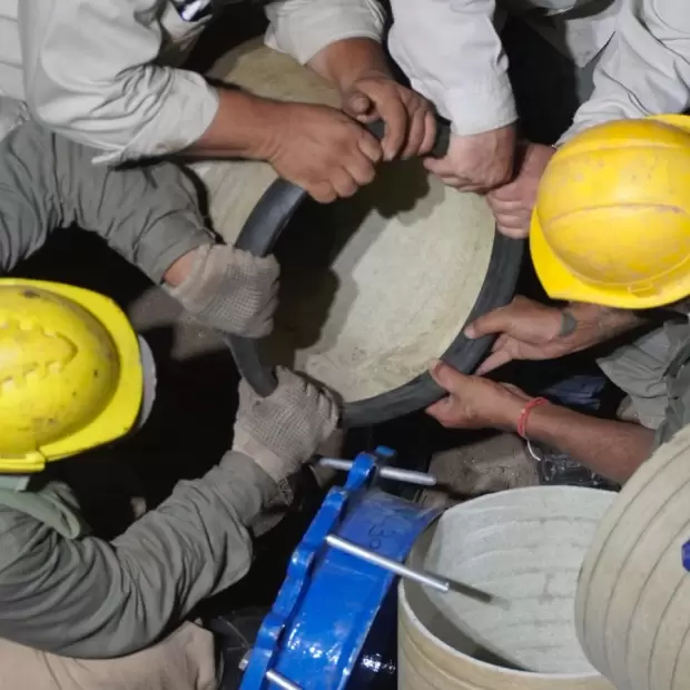 Finaliz� la segunda reparaci�n de la impulsi�n en el R�o del Valle