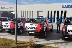 Robaron motos de polic�as en el SAE 911: las encontraron en un terreno bald�o