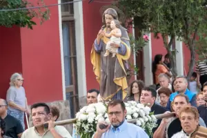 Piedra Blanca celebr� a San Jos� con una gran fiesta en la tierra del Beato Esqui�
