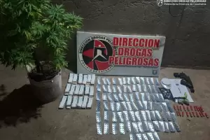 Catamarca: secuestran droga, psicof�rmacos y un arma en un operativo en Valle Viejo